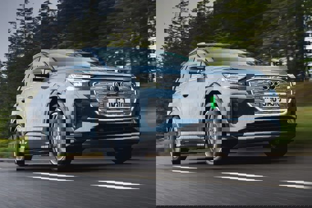 Audi Q4 e-tron Review: Interior: Driving